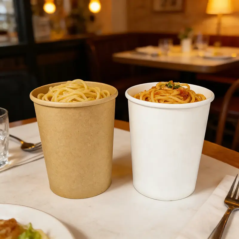 32 oz Kraft papir suppe papir skål