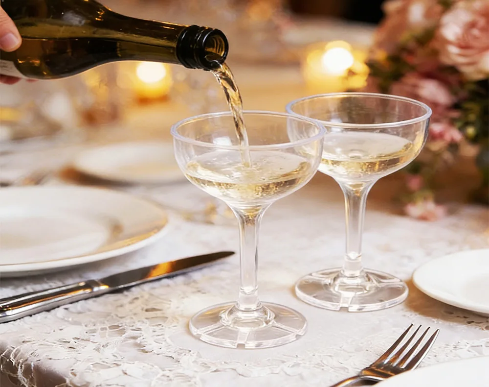 140ml Cocktail Plastic Glass